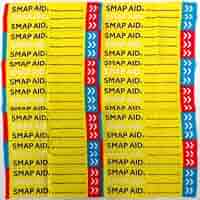 SMAP　ハンカチ　特典　希少品　レア　入手困難　限定 SMAP - SMAP スマップ・エイド(しあわせのYELLOW-AIDハンカチ